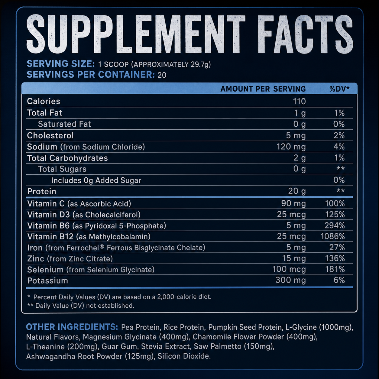 Night Nutrition Protein Powder