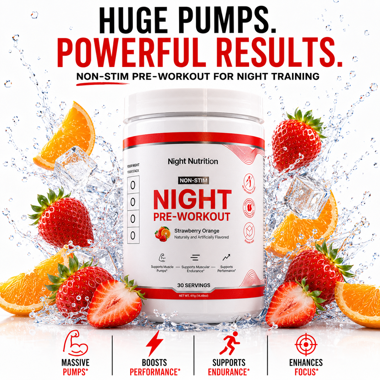 Night Nutrition Non-Stim Pre Workout