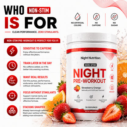 Night Nutrition Non-Stim Pre Workout