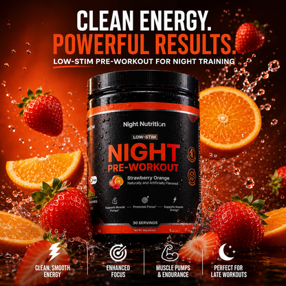 Night Nutrition Stim Pre Workout