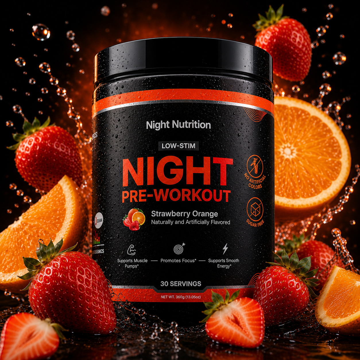 Night Nutrition Stim Pre Workout