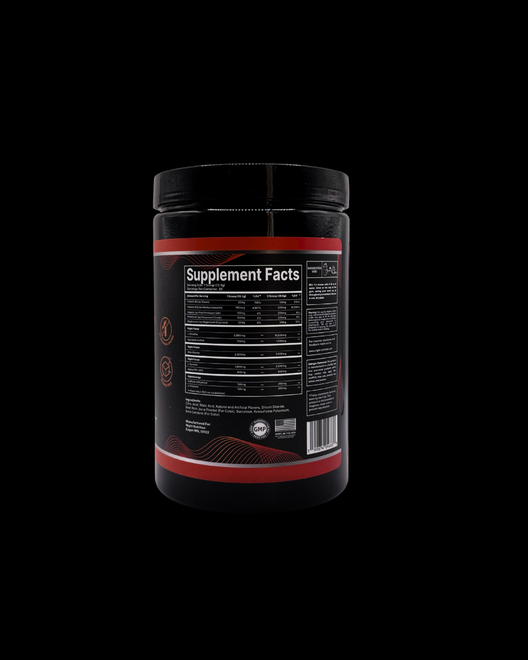 Night Nutrition Low-Stim Pre Workout