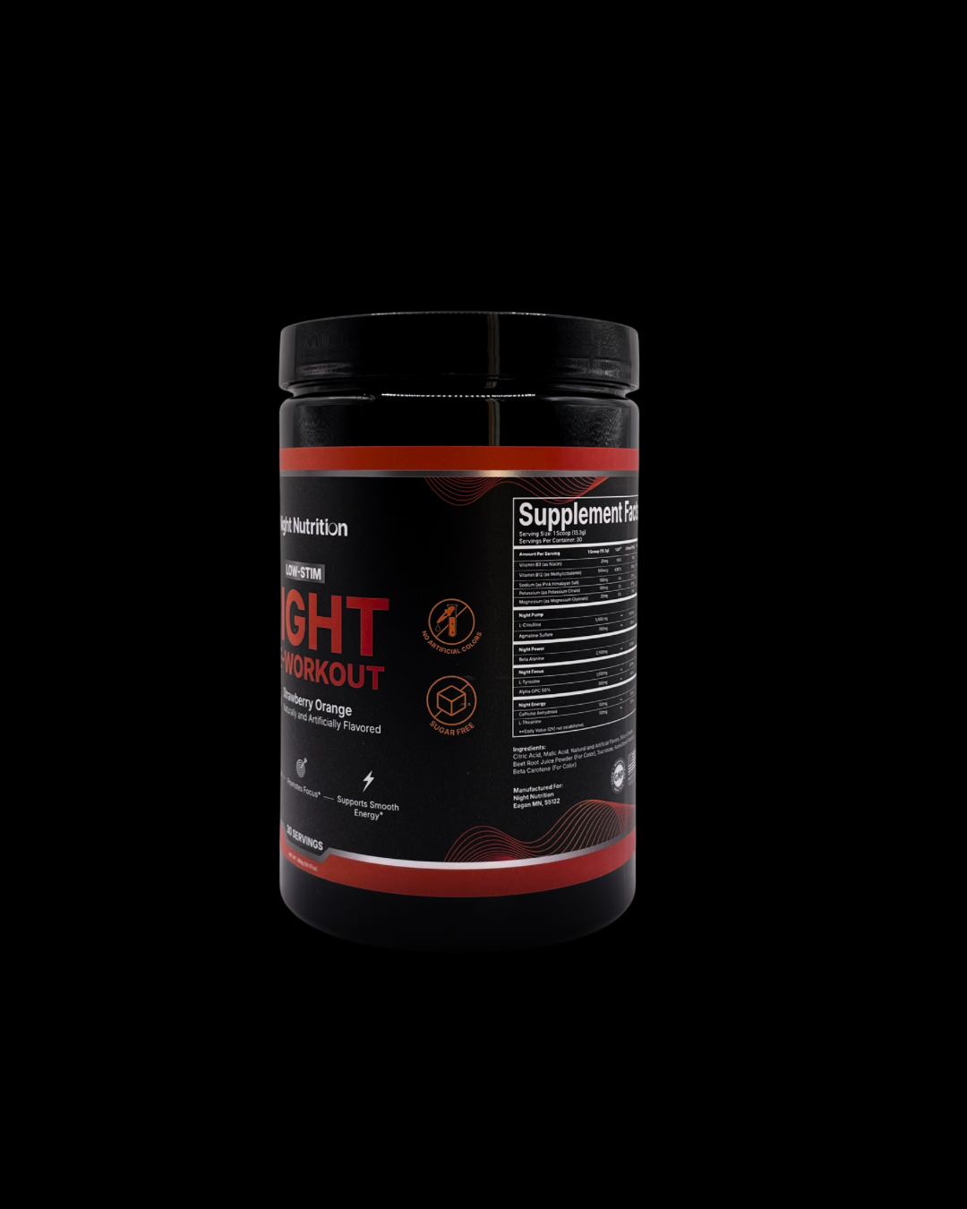 Night Nutrition Low-Stim Pre Workout